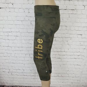 Lululemon Inspire Crop pants Savasana Camo Tribe 8